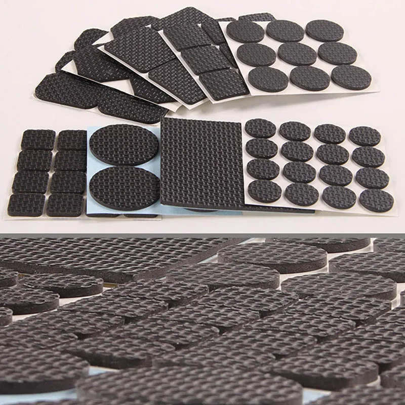 

Non-slip Self Adhesive Thickening Skid Protection Pad Rubber Feet Furniture Chair Pads Anti-Skid Floor Scratch Protective Sleeve