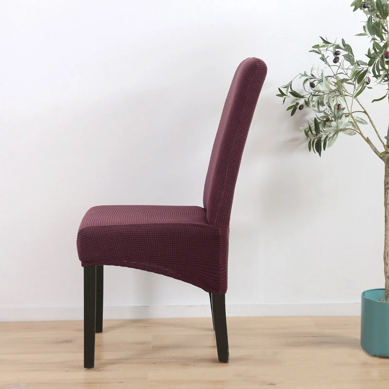 Большой размер обеденный стул с высокой спинкой растягивающийся чехол толстое