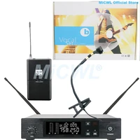qlx uhf digital wireless instrument cardioid microphone karaoke stage performance gooseneck instruments mic micwl d100