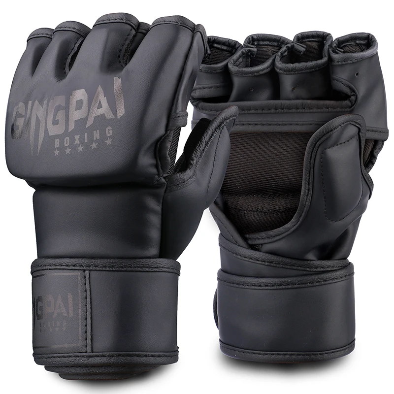 

Comfort Grip Boxing Gloves Fighting Training Professional Half Finger Boxing Gloves Women Men muay thai Sporting Goods DG50QJ