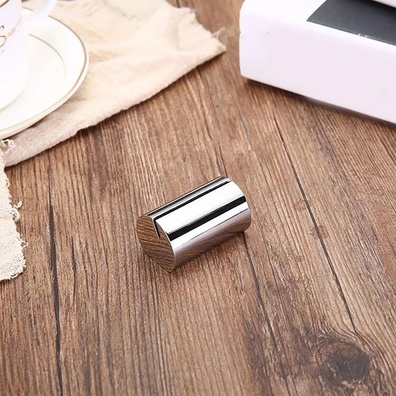 Stainless Steel Menu Holder Business Card Name Display Stand Rack Price For Hotel Buffet Accessories | Дом и сад