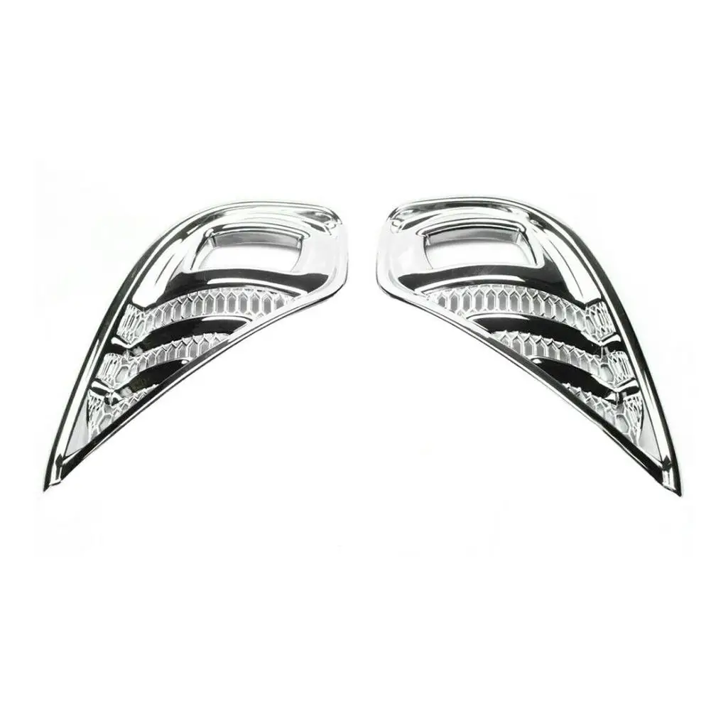 

1 Pair Front Fog Lamp Cover Trim Electroplating Bright Strip Patch For 21~22 Highlander Modified Accessories
