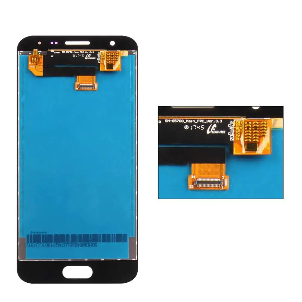 Оригинальный ЖК-дисплей Su amigo для Samsung Galaxy J5 Prime G570 G570F протестированный сенсорный