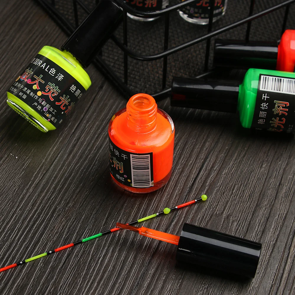 New Fishing Floats DIY Fluorescent Paint Tail Painting Indicator Visualable Buoy Repairment Tool Tackle Accessories | Спорт и