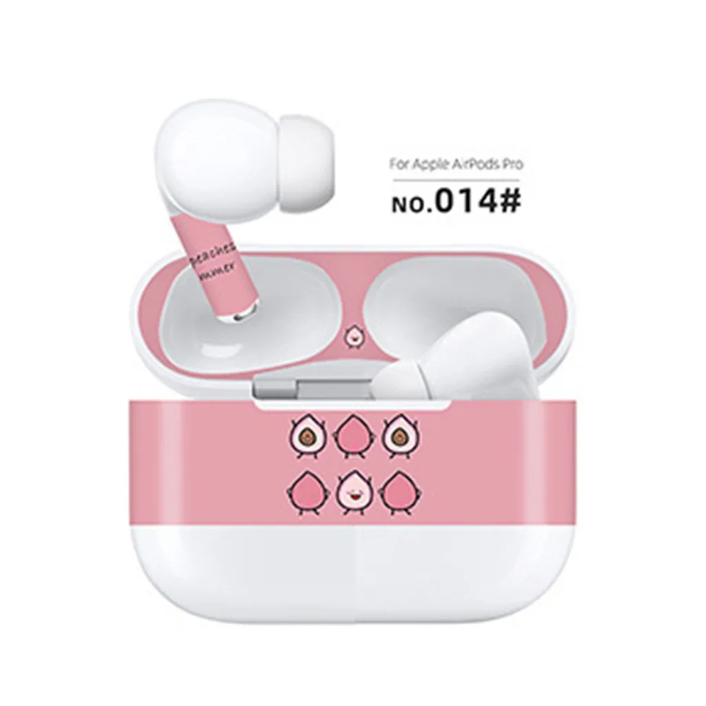 F Защитный чехол для наушников, защитная пленка для Apple AirPods Pro, новинка, защита от царапин, супер крутая - Цвет: F