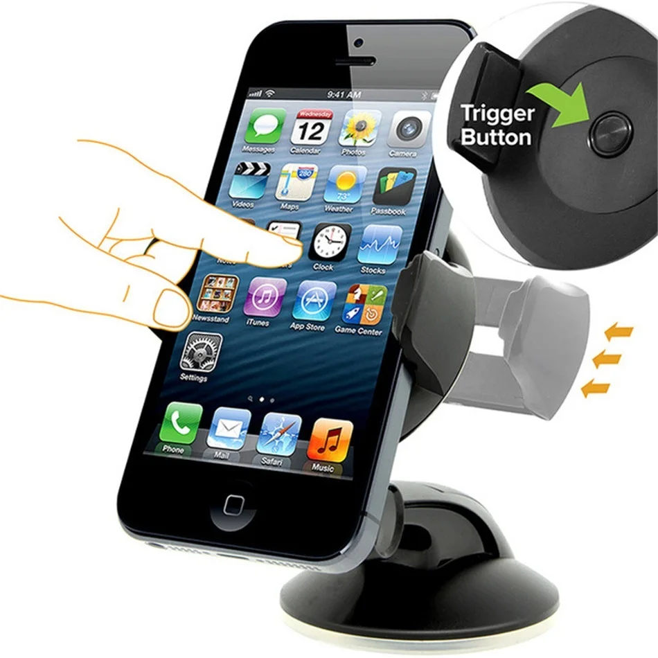 mobile car phone holder for phone in car holder windshield cell stand support smartphone voiture suporte porta celular free global shipping