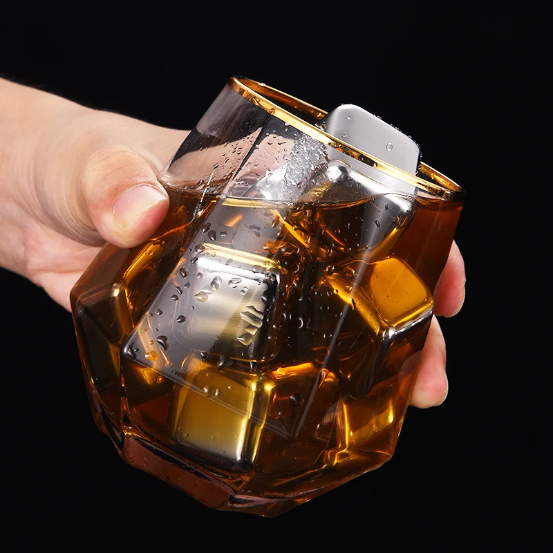 Кубики из нержавеющей стали для охлаждения виски вина | Дом и сад