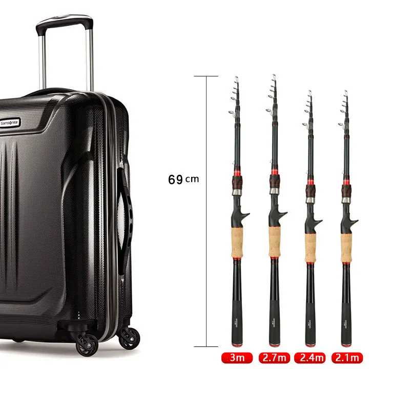 

Карбоновая телескопическая удочка, портативная короткая Удочка MH, сверхжесткая ручка для пистолета, прямая ручка, вибрирующие удилища удоч...