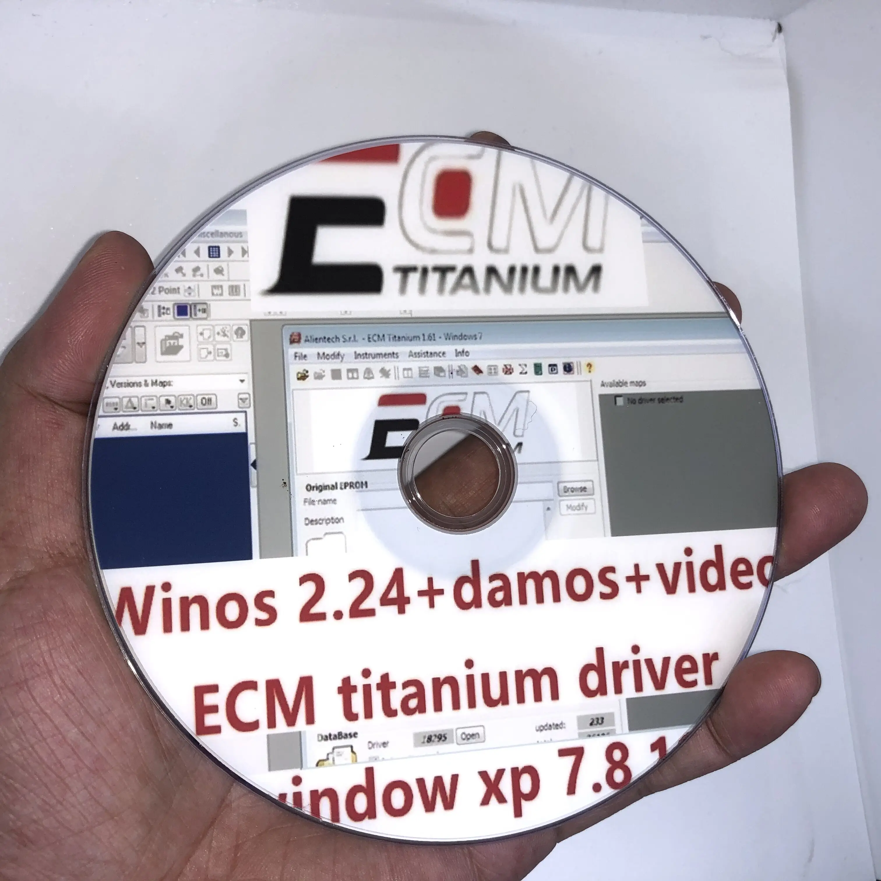 Лидер продаж 2021 Winols 2 24 + Ecm Titanium 26000 аппарат для разблокировки Damos файлы видео
