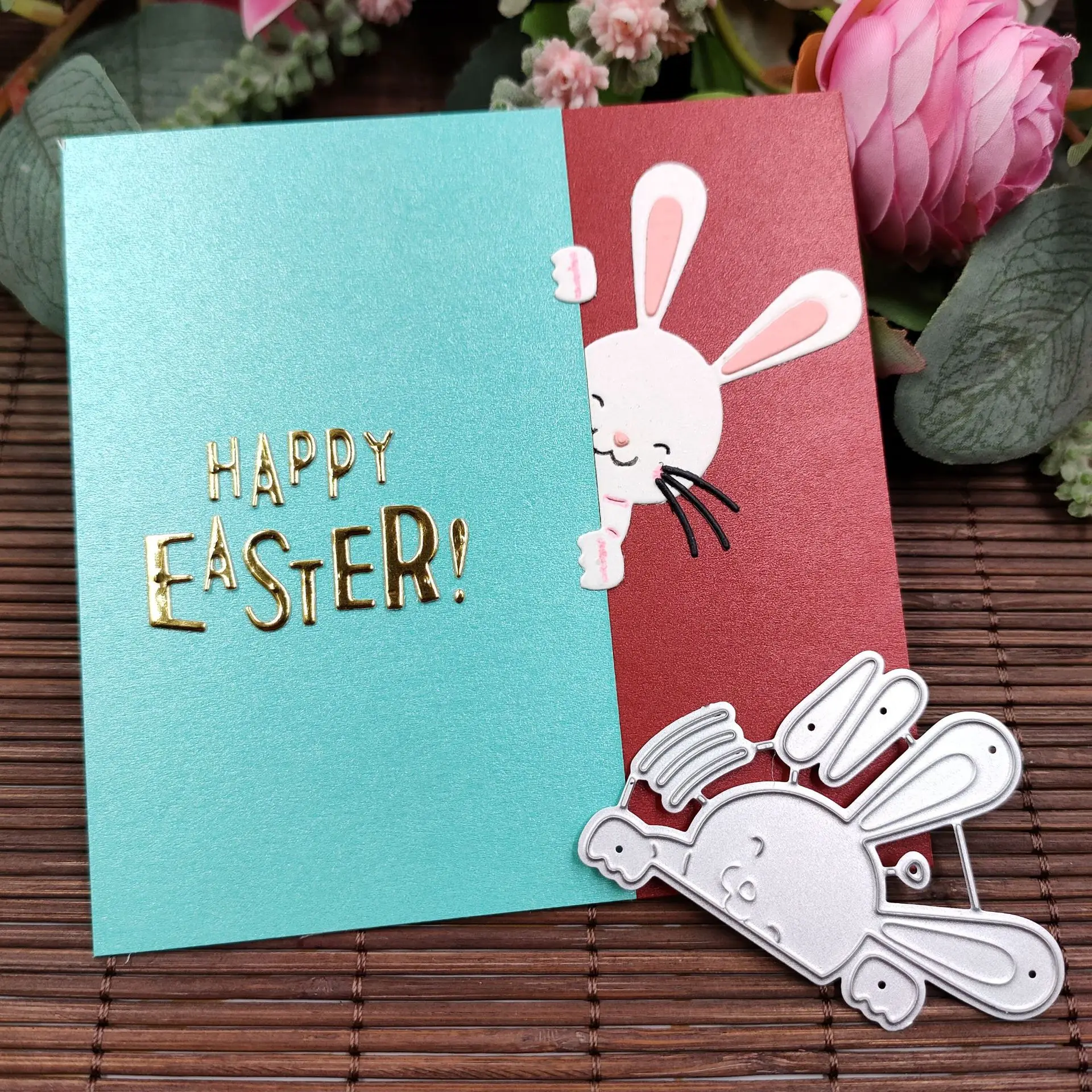 

Envelope Rabbit Metal Cut Dies Stencils for Scrapbooking Stamp/Photo Album Decorative Embossing DIY Paper Cards