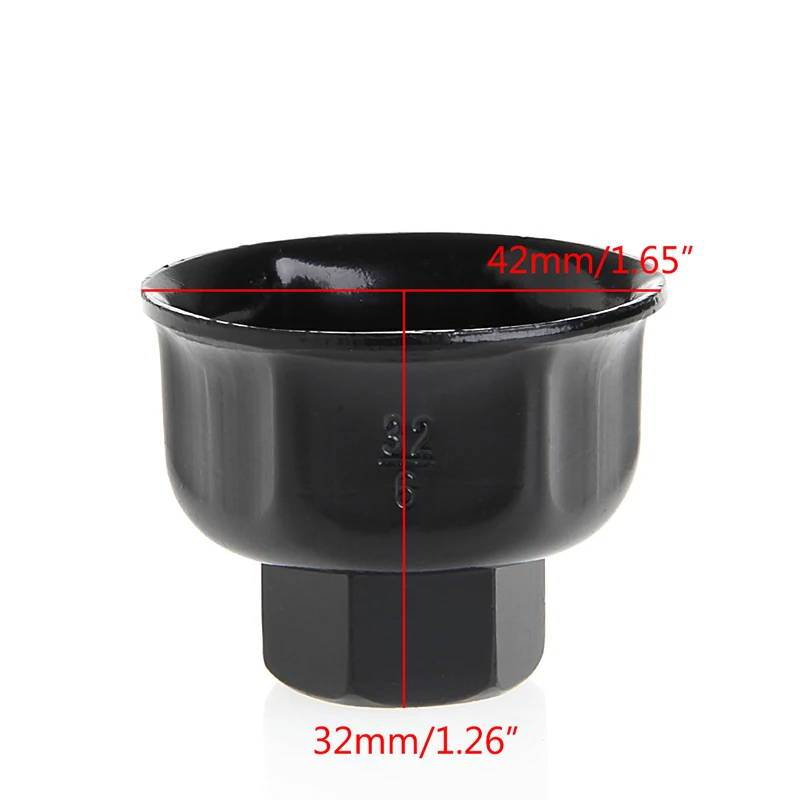 

New 32mm 3/8" Auto Car Oil Filter Wrench Cap Socket Drive