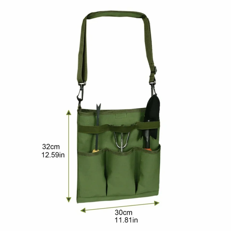 

Garden Tool Storage Bag Waterproof Canvas Diagonal Tool Shoulder Bags Large Capacity Outdoor Bags
