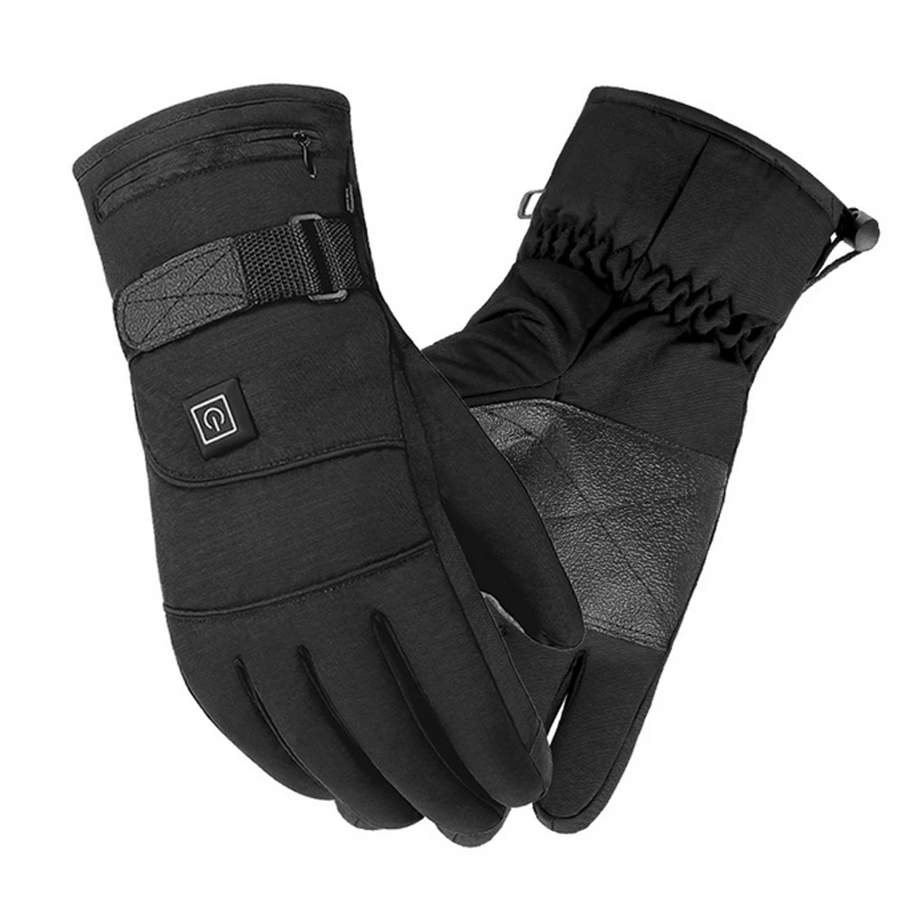 

Heated waterproof and breathable gloves 3 kinds of heating modes use safe constant temperature warm gloves for men and women