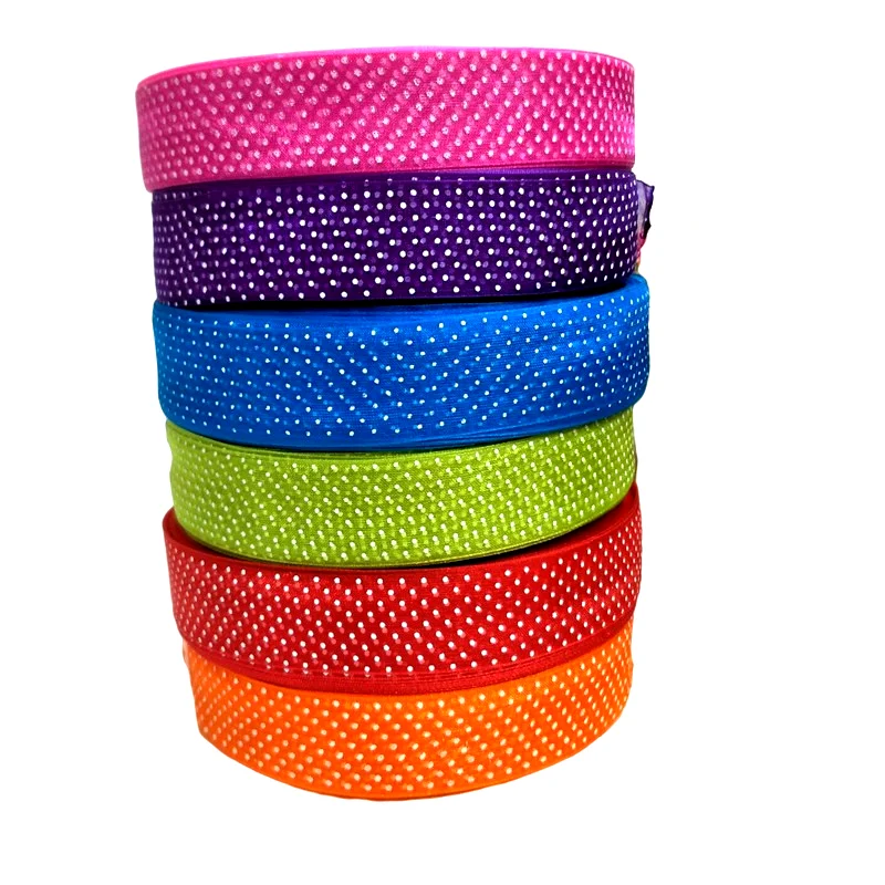 Лента из органзы 1 дюйм A855|ribbon diy|organza ribbondot organza |