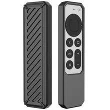 Colorful Anti-Slip Silicone Protective Case Cover Skin For Apple TV 4K Siri Remote 2021 Remote Control Waterproof Dust Cover