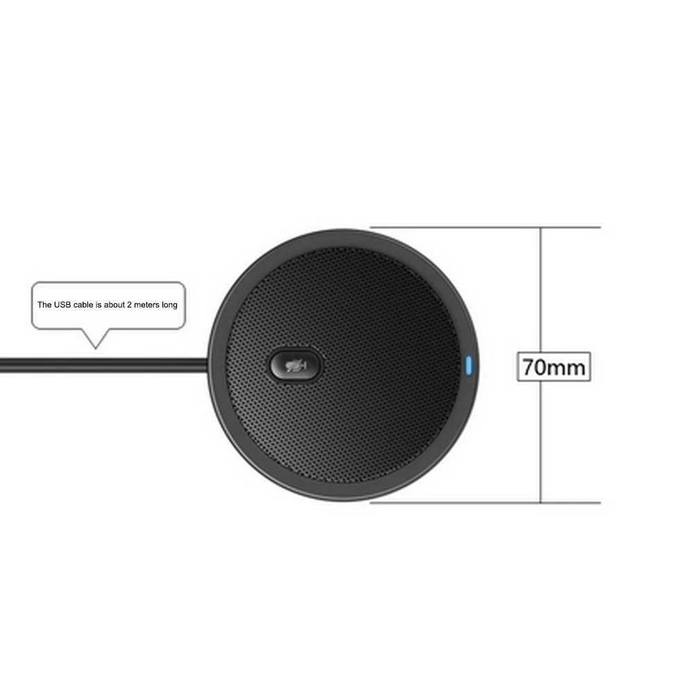 M2S микрофон USB интерфейс 360 градусов всенаправленный звук пикап очень широкий
