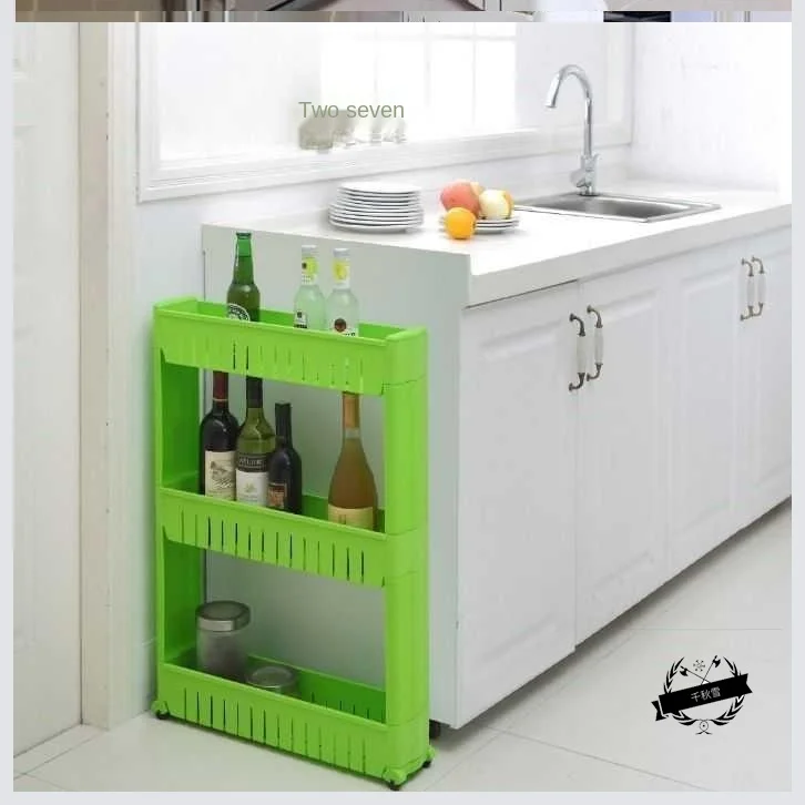 

Dismantling the storage washbasaker rack toilet paper multi-use rack push-pull washbasaker space lying in the kitchen