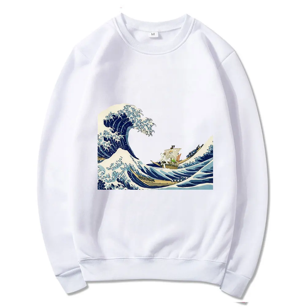 

One Piece New Casual Clothes Men Long Sleeve Harajuku Tracksuit Fashion Loose Cotton Korean Style Spring Japan Anime Sweatshirt
