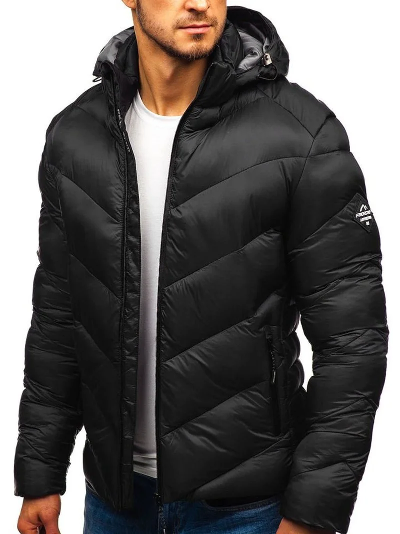 ZOGAA Autumn and winter fashion hooded bread padded jacket