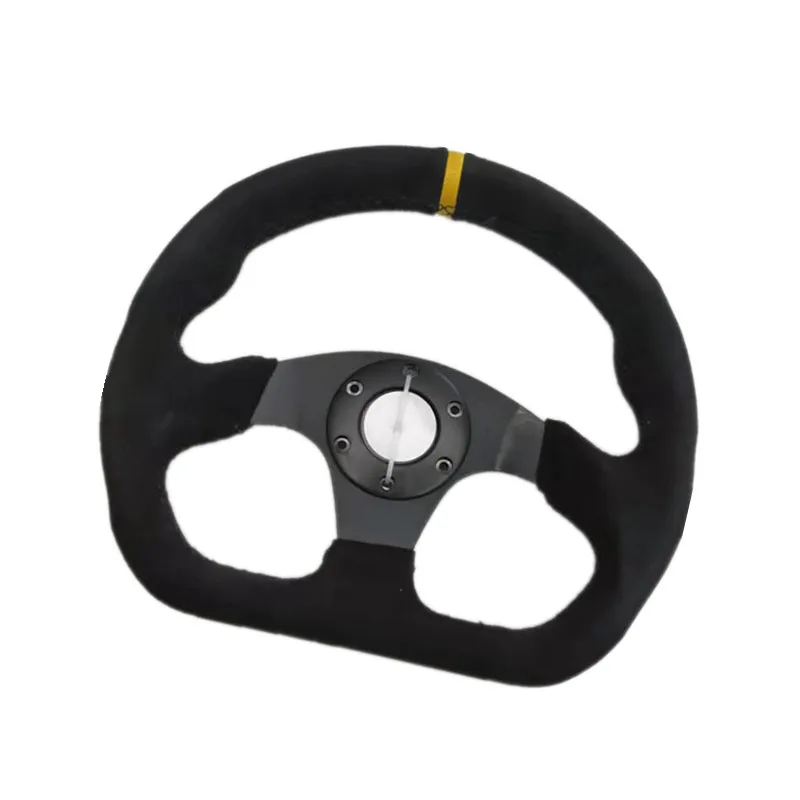 

2023 Spsld modified racing 13 "320mm flat drift steering wheel / Suede steering wheel