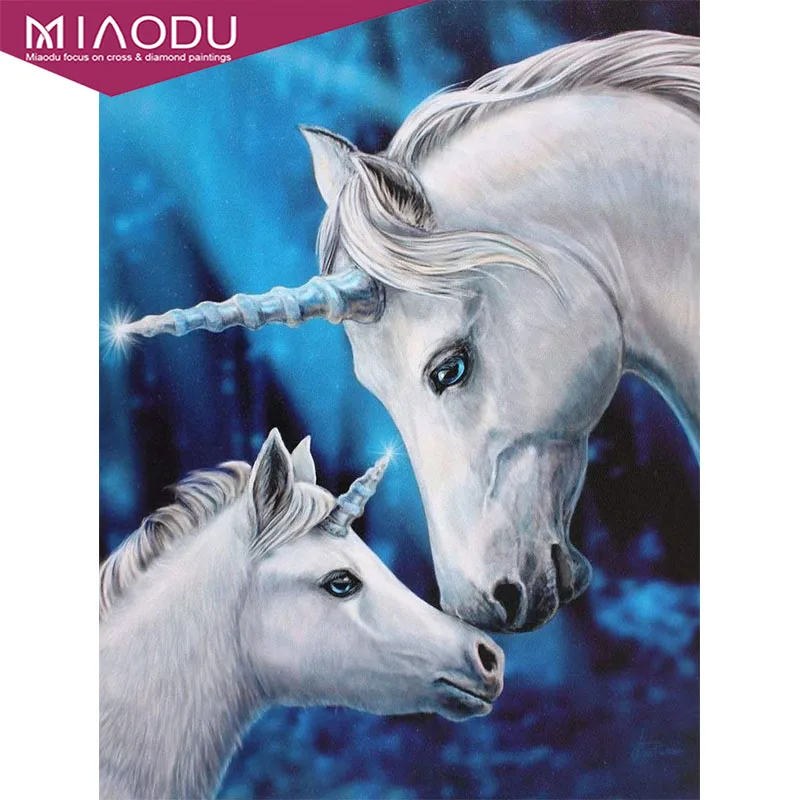 

5d Diamond Painting Cartoon Animal Unicorn In llusion Cross Stitch HandMade Resin Diy Mosaic Home Art Wall Decor