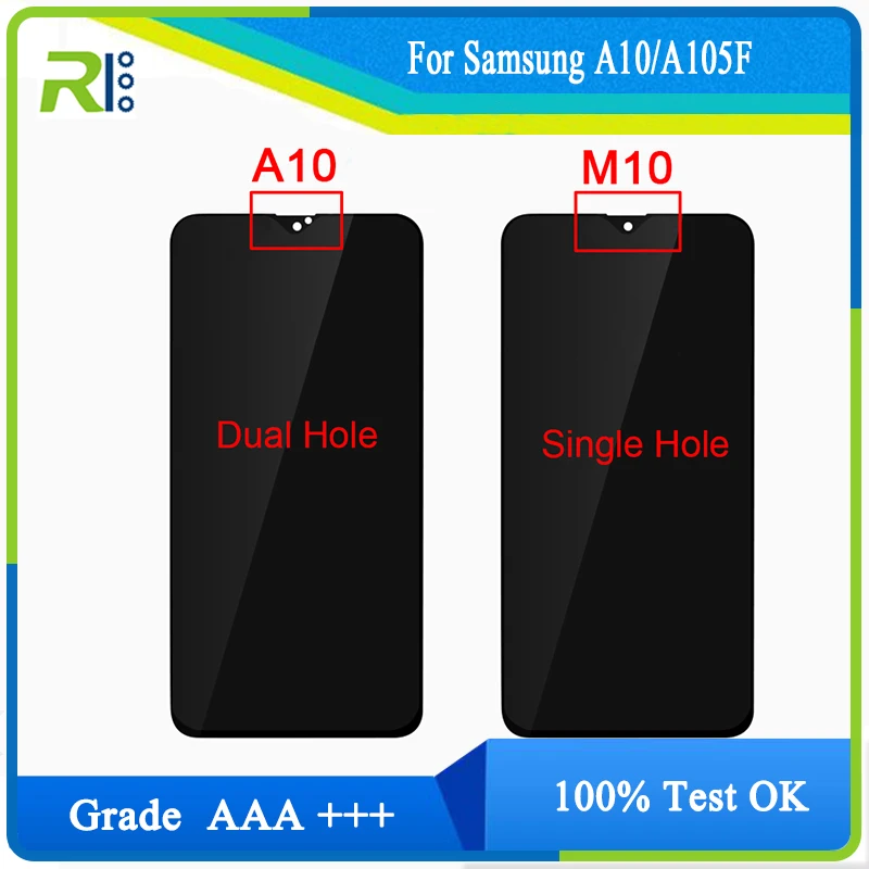 

Оригинальный ЖК-дисплей для Samsung Galaxy A10, A105, M10 дисплей с сенсорным экраном 6,2 дюйма SM-A105F A105F/DS, монтаж ЖК-экрана