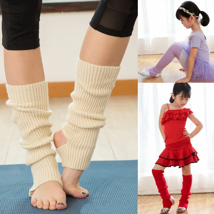 2023 New 1 Pair Women Girls Leg Warmers Socks long Footless Socks Winter Autumn Dance Ballet Stocks
