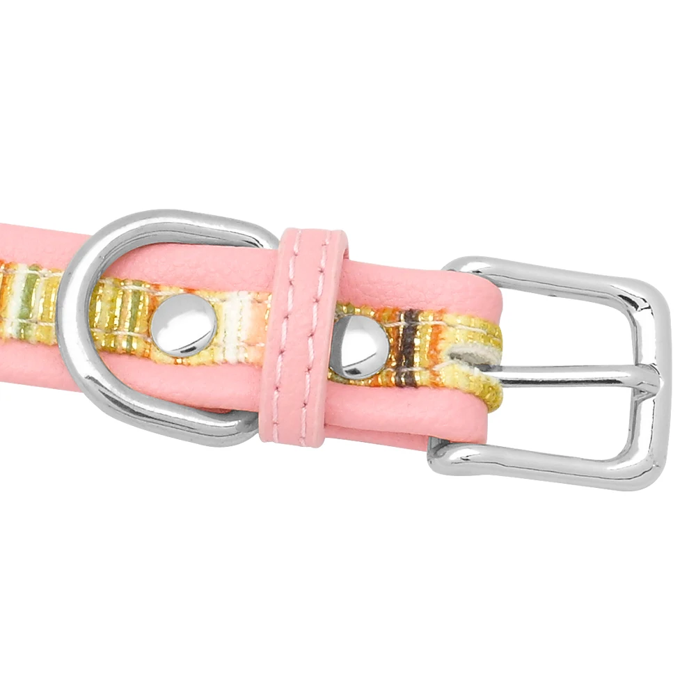 Регулируемый ошейник для собаки креативный милый питомца поводок бант кошек