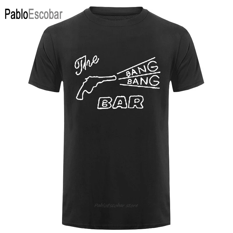 Новая модная стильная футболка Мужская с принтом Твин Пикс банг Банг бар мужские