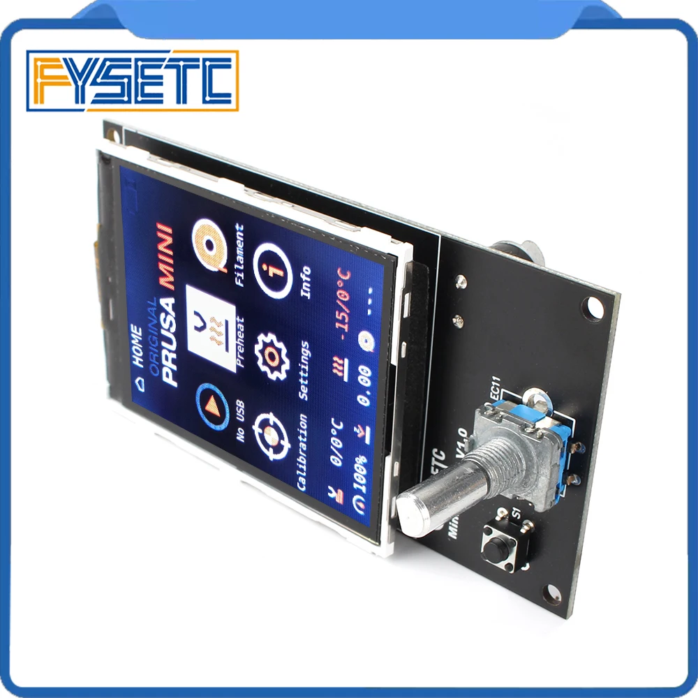 ЖК-дисплей 2 8 дюйма FYSETC Prusa Mini умный дисплей жидкокристаллический экран детали