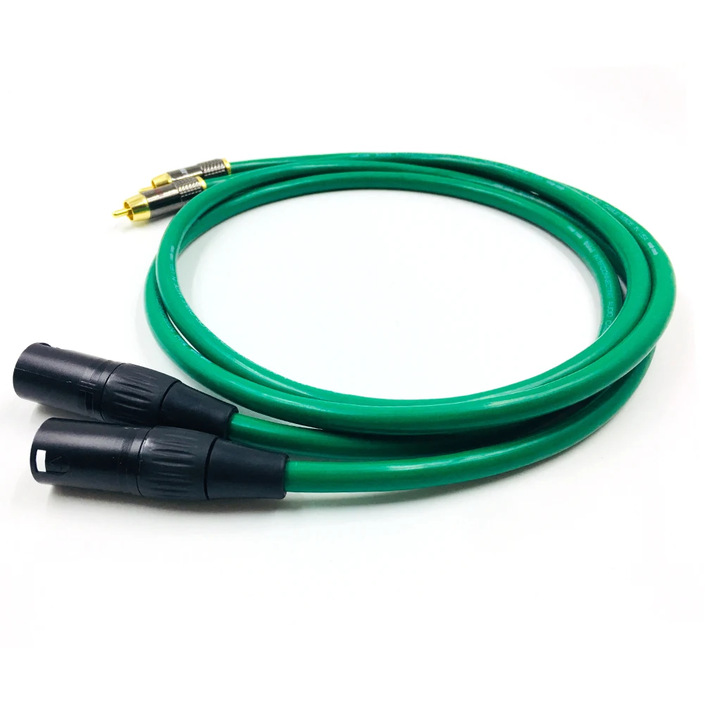Hifi MCINTOSH 2RCA до 2 XLR аудио кабель Mplifier DVD плеер сбалансированный Межблочный