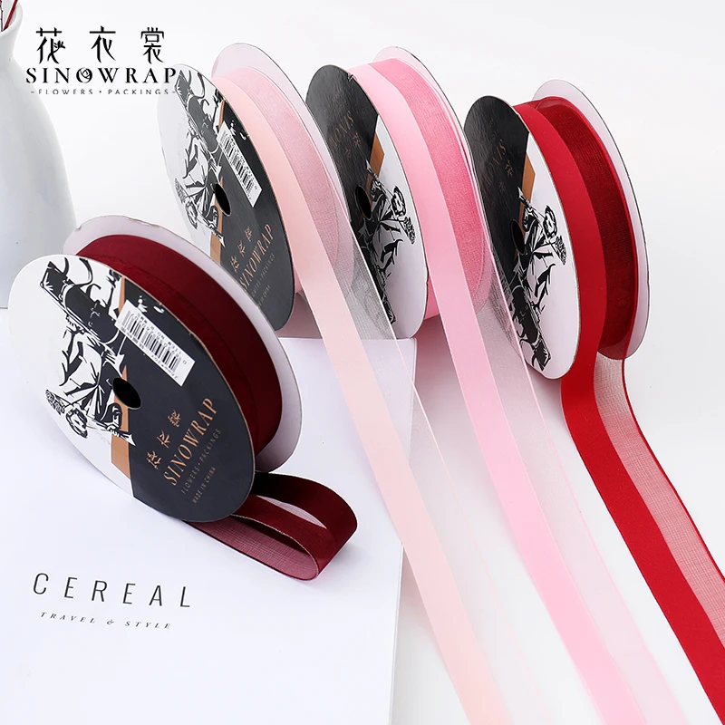 Лента для рукоделия сочетающихся цветов многоцветный высокого качества