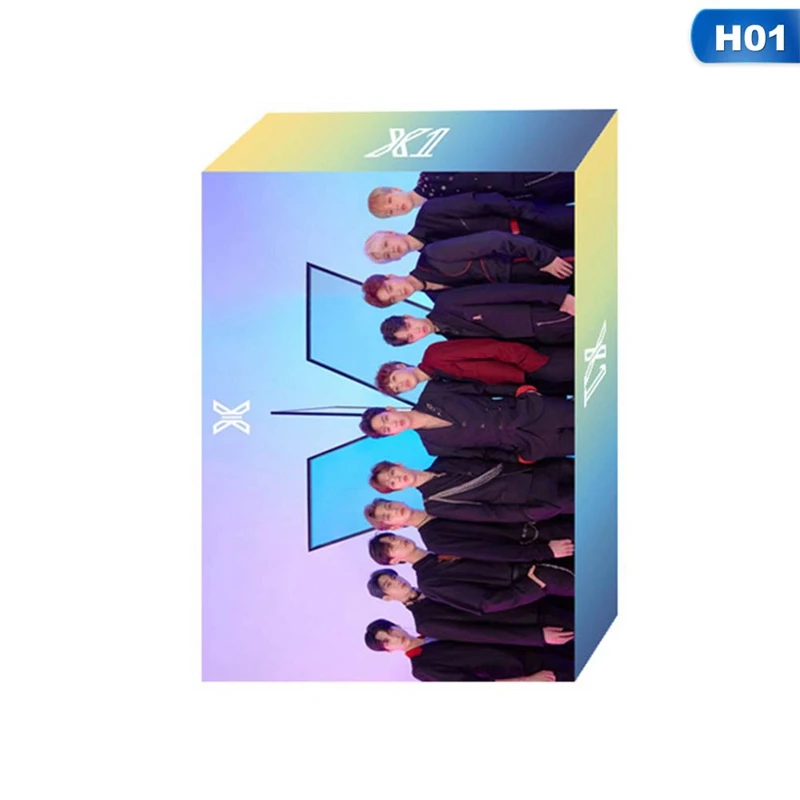 30 шт./компл. KPOP Produce101 X1 X ONE LOMO карты фотографии Открытка-приглашение картинки канцелярские принадлежности для украшения веер подарки
