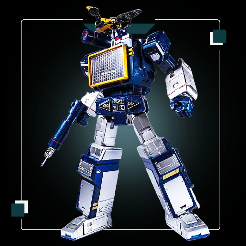 

Transformatie G1 THF-01J Soundwave Een Tape Walkman Meesterwerk Ko MP13 Abs + Lichtmetalen Action Figure Model Speelgoed Toys