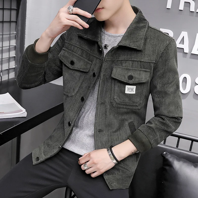 Zogaa Мужская весенне-осенняя куртка корейский стиль тонкая 2019 Новая Мода