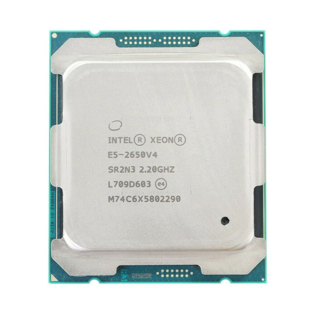 Intel Xeon E5 2650 V4 E5-2650V4 процессор SR2N3 2 ГГц двенадцать нуклеев 30M LGA 2011-3 CPU | Компьютеры и