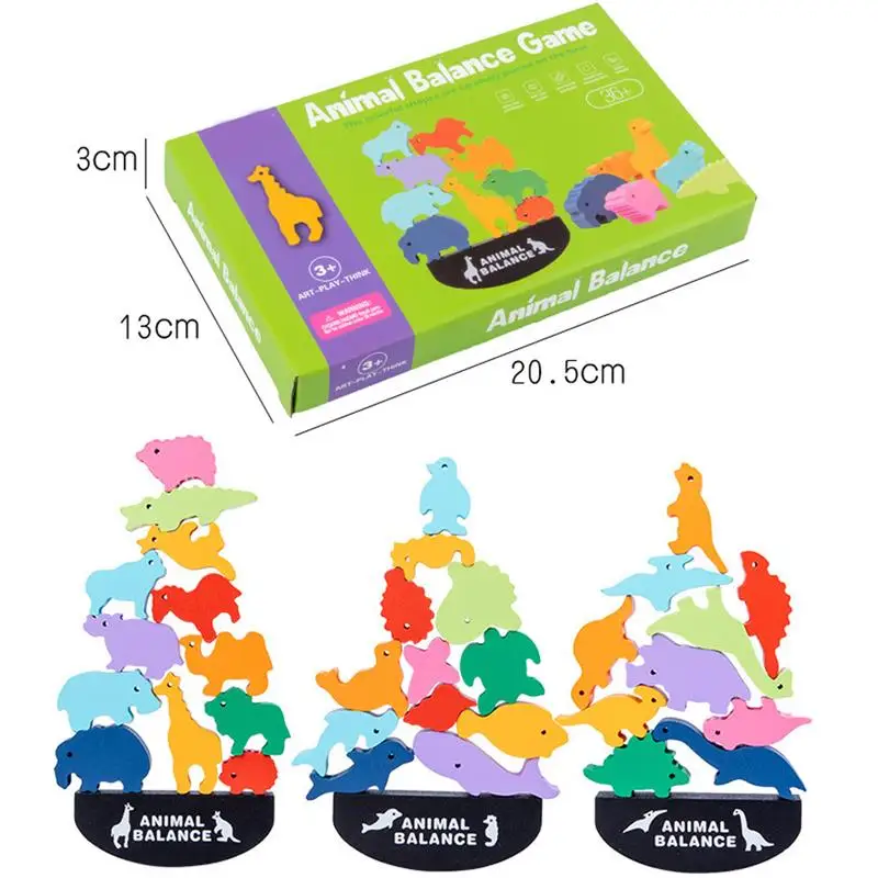 

Wooden Shape Sorter Geometric Stacking Toys Cartoon Geometric Stacker Puzzle Toy Stacking Blocks Educational Toys