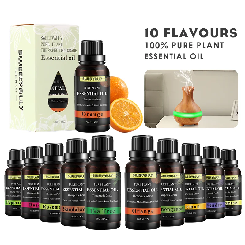 Эфирные масла для увлажнителя 30 мл ароматизатор жасмин розмарин корица ладана