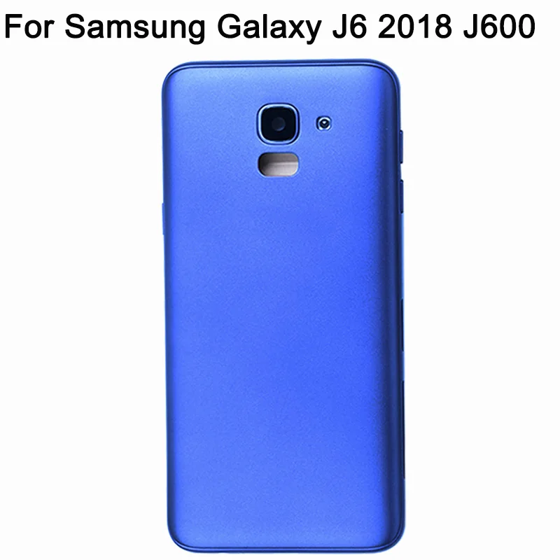 Новая крышка аккумулятора для Samsung Galaxy J6 J8 2018 J600 J600F J800 J800F задняя + средняя рамка