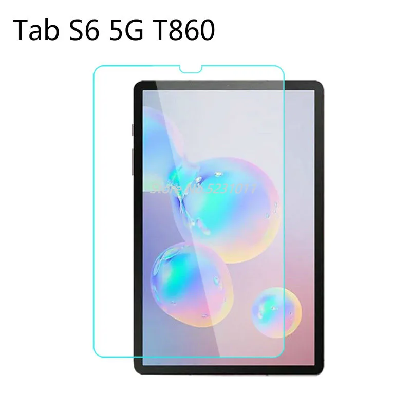 Закаленное стекло для Samsung Galaxy Tab S6 5G SM-T860 T865 T866N T866 Защитная пленка экрана 10 5