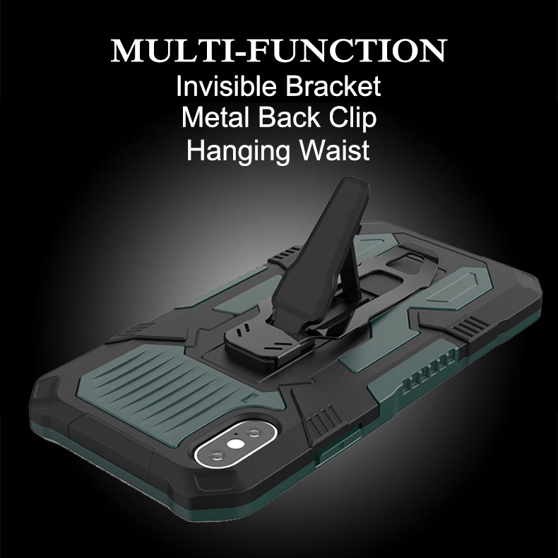 Amazing 2 in 1 Armor Phone Case For OPPO Reno 2F Realme 5 Pro 5i 6i A1K C1 C2 C3 A12 A3S A5 A7 A31 A8 A9 F11 Cover Coque | Мобильные