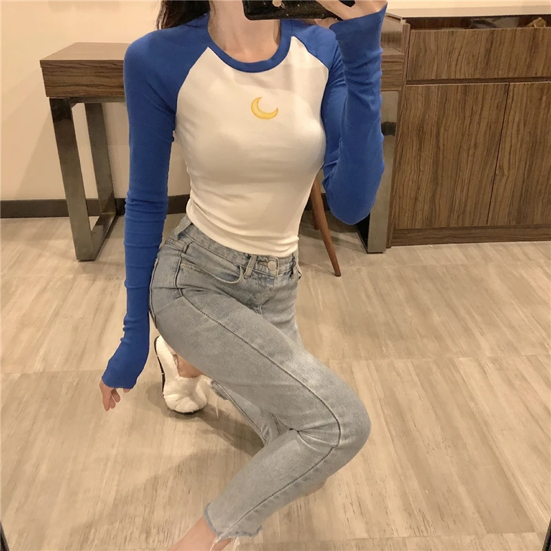 Женская летняя футболка кавайная Винтажная в стиле ретро с изображением милой