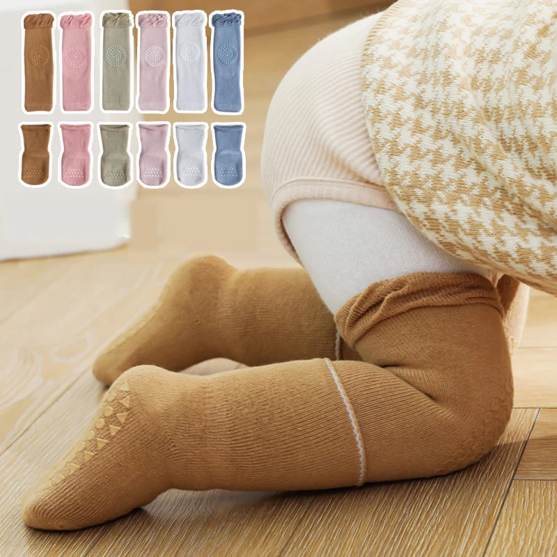 

Baby Thicken Knee Pads Baby Leggings Crawling Sets for Home Children Floor Socks