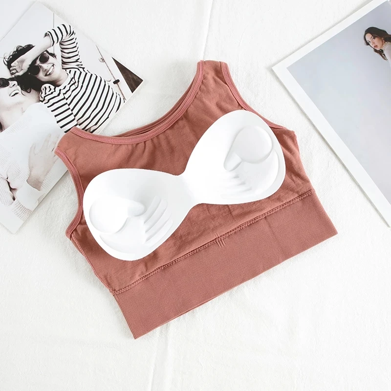 Топ женский бесшовный без косточек для тренажерного зала | Женская одежда