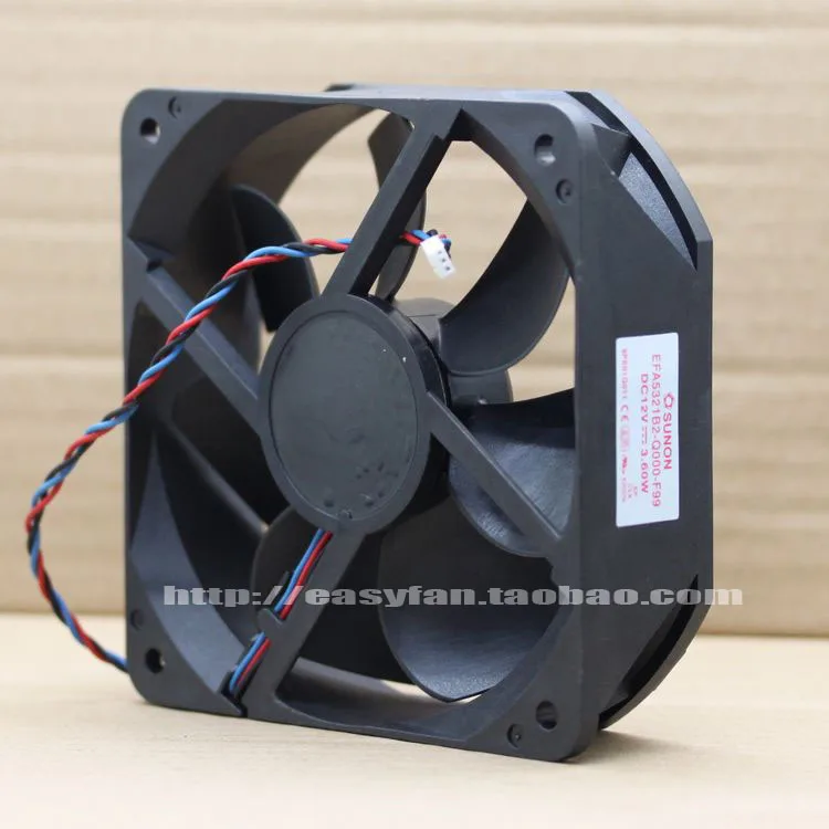 Для SUNON EFA5321B2-Q000-F99 10 см 12 в 3 6 Вт охлаждающий вентилятор | Компьютеры и офис