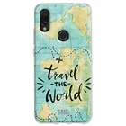FunnyTechЧехол для Xiaomi Redmi 7 l, акварельный Дорожный Чехол Mapamundi