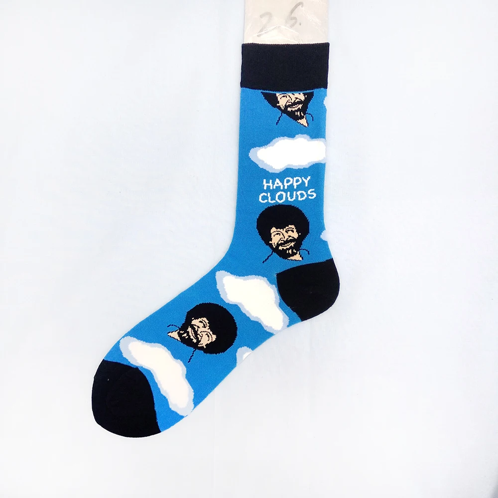 Носки для скейтборда в стиле хип хоп веселые креативные мягкие носки еда