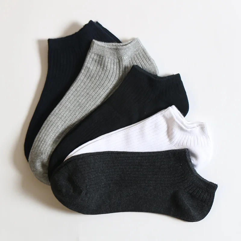 

Повседневное Для мужчин лодка Носки жаккардовые расчесывание хлопковые Дышащие носки Носки пропускает воздух и впитывает пот абсорбент ан...