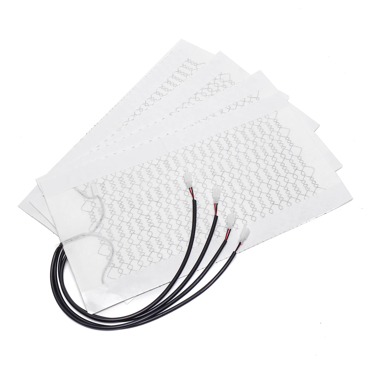 4 шт. универсальные автомобильные нагреватели из углеродного волокна 6 уровней 12