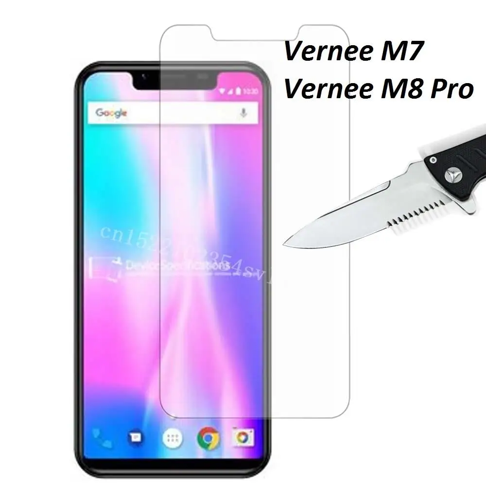 Для Vernee M7 M8 M 8 PRO закаленное стекло на переднее зеркальное Защита для экрана